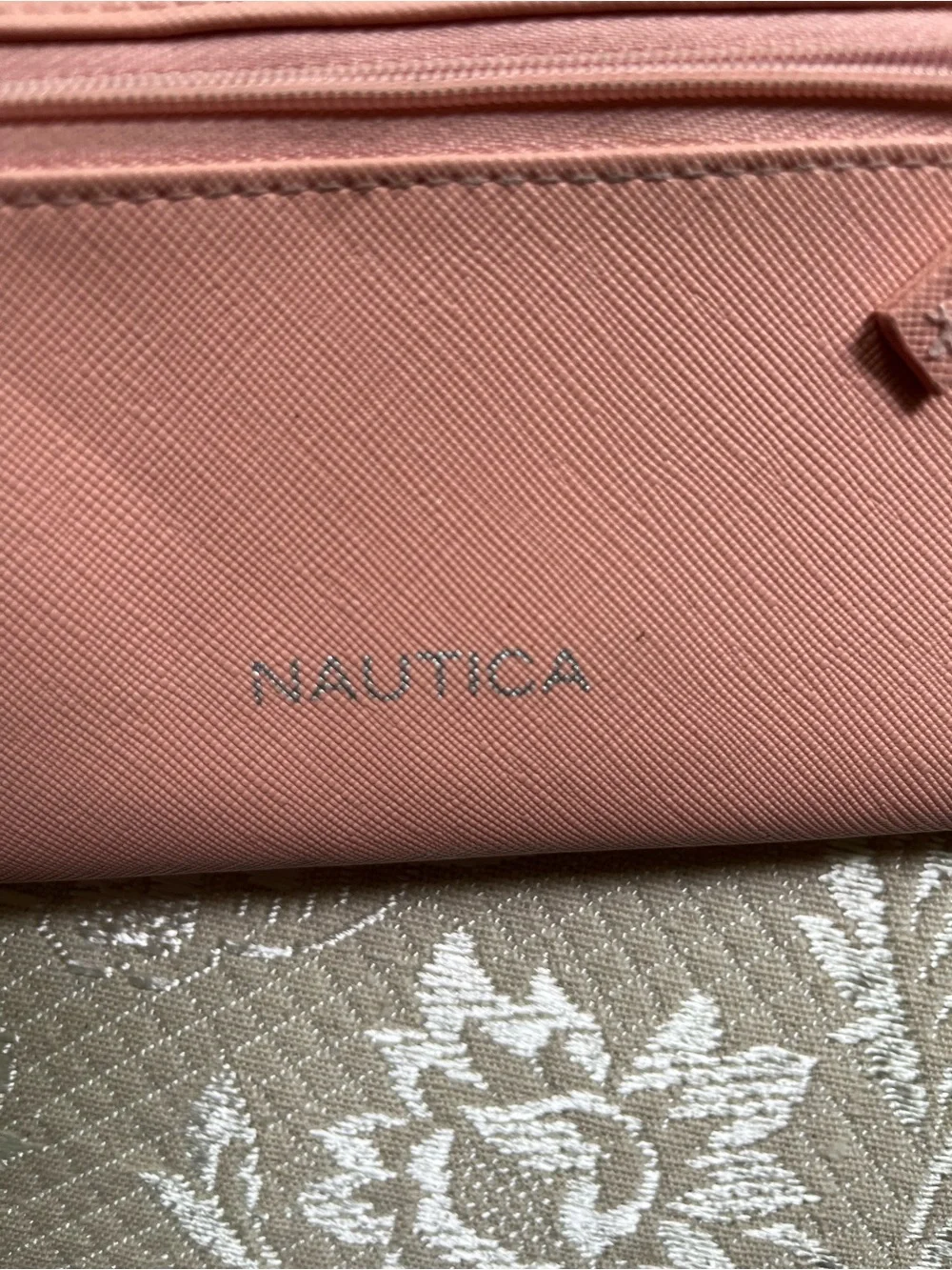 Nautica Coral Pink Women's Zip Wallet